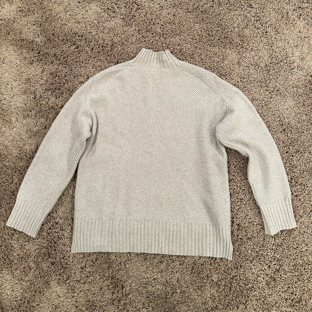 Everlane stroopwafel turtleneck sweater in ReCashmere
